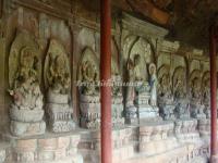 The Grottoes in Shibaoshan Mountain 