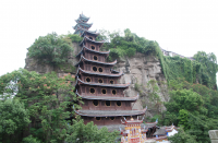 Shibaozhai Temple Yangtze River