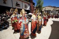 Shigatse Palkor Chode Monastery Festival Lhasa 
