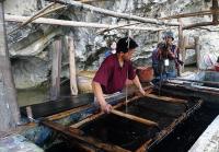 Paper Making in Ancient Way at Shiqiao Miao Village Guizhou