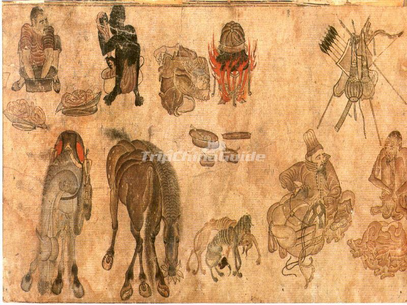 An Ancient Picture on Silk Road