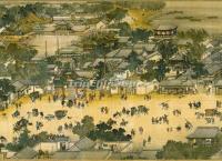 Riverside Scene at the Pure Moon Festival Zhang Ze Duan