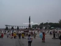 The Flood Control Monument in Harbin Stalin Park