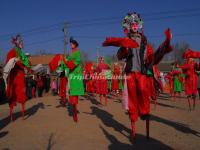 Stilt-walking Dance in Spring Festival