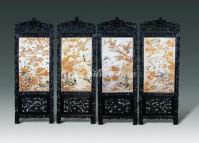 Screen with Suhzhou Embroidery