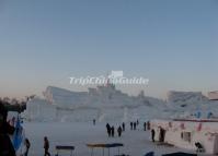 Snow Sculpture at Harbin Sun Island Scenic Area