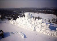 A Giant Snow Sculpture on Harbin Sun Island