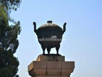 A Decrorated Vessel in Nanjing Sun Yat-sen Mausoleum