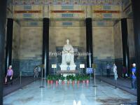 The Sarificial Hall in Nanjing Sun Yat-sen Mausoleum