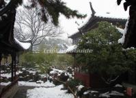 Suzhou Couple's Retreat Garden Snow Scenery 