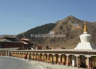 The Tagong Monastery in Garzê Tibetan Autonomous Prefecture