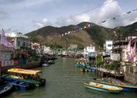 Tai O Fishing Village Small Boats