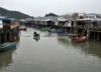 The Stilt Houses at Hong Kong Tai O Fishing Village