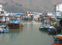 The Tai O Fishing Village in Hong Kong