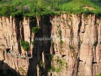 The Cliff-hanging Highway in Taihang Mountains