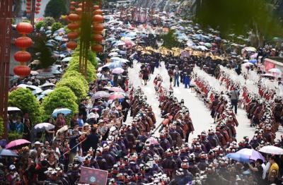 Taijiang Miao Sisters Festival Parade 2023 
