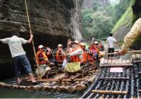 Bamboo Raft at Taining Global Geopark Fujian