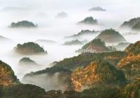 Sea of Clouds at Taining Global Geopark China