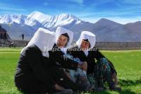 Tajik Ethnic Old Women