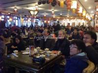 Tourists Watch Tea Ceremony in Laoshe Teahouse