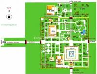 Temple of Earth Beijing Map