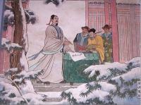 Painting at Temple of General Yue Fei Hangzhou