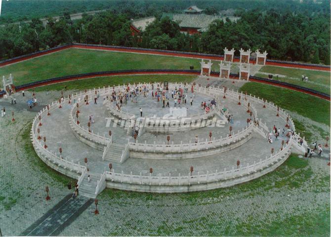 A Panoramic View of the Circular Mound Altar