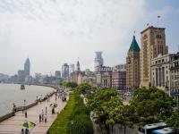 A View of The Bund in Shanghai