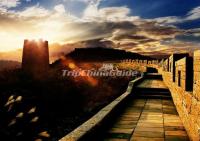 The Southern Great Wall Sunset Scenery Hunan 