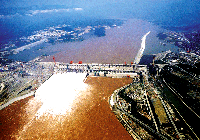 Three Gorges Dam at Yangtze