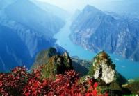 Three Gorges Beautiful Scenery Yangtze 