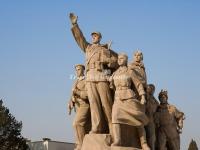 Statues at Beijing Tiananmen Square