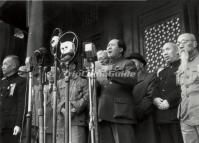 Mao Zedong on Tiananmen Square Tower in 1949