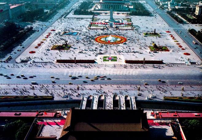 A Bird's Eye View of Tiananmen Square