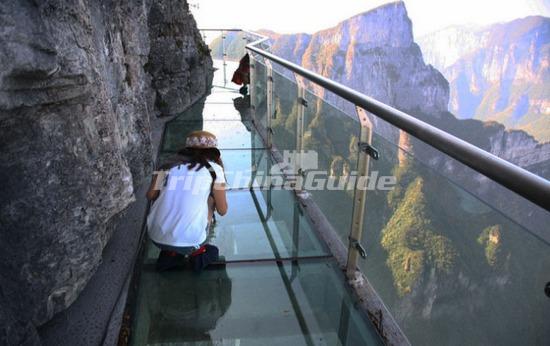 Glass Plank Road At Tianmen Mountain Zhangjiajie Tianmen Mountain National Forest Park Pictures