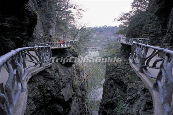 Tianmen Mountain Plank Road Zhangjiajie Tianmen Mountain National Forest Park Pictures