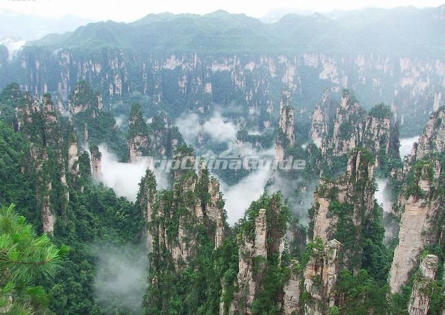 tianzi mountain nature reserve zhangjiajie