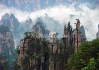 Tianzi Mountain at Zhangjiajie, China