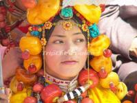 Tibetan Ethnic Headwear