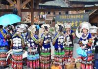 Upper Langde Miao Village Miao People Guizhou