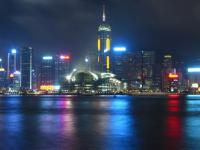 Victoria Harbor at Night 