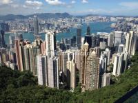 Overlook Victoria Harbor from Victoria Peak