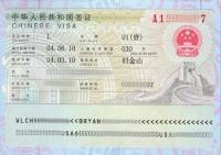 Visas to China