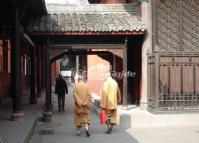 Wenshu Temple Monks