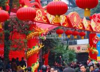 Spring Festival on Chengdu Wenshufang Street