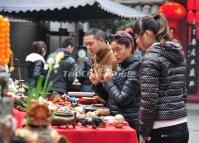 Wenshufang Street Roadside Market China
