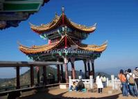 A Pavilion in Kunming Western Mountain Forest Reserve