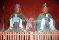 White Emperor City Statues Yangtze