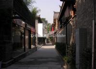 Quiet Wide and Narrow Lane Chengdu