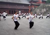 Playing Taoist Kung Fu at Mount Wudang 